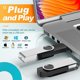 thumbnail image 3 of Usb Stick 8gb 10 Pack Usb 2.0 Flash Drives Bulk Metal Swivel Memory Sticks Kepmem Silver Pendrive Stylish Portable Thumb Drive 8 Gb Keychain U Disk Da, 3 of 5