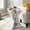 Marble, variant on Christopher Knight Home 18.5" Modern Geometric Concrete Accent Side Table, Beige Marble