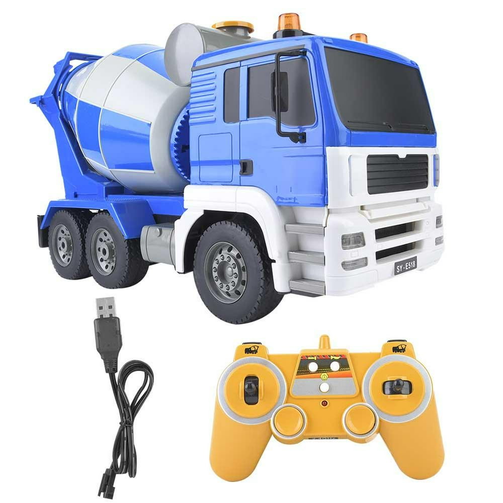 LYUMO 120 2.4GHz RC Remote Control Children Concrete Mixer Model Car