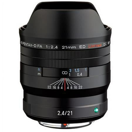 UPC: 0027075302976 | HD Pentax-D FA 21mm f/2.4 ED Limited DC WR Lens Black