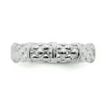 thumbnail image 5 of Sterling Silver Rhodium Ring, 5 of 11