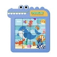 thumbnail image 1 of Visland Slide Puzzle Interactive Interesting Thinking Logic Training ABS Digital Sliding Puzzle Cartoon Educational Toy for Kindergarten, 1 of 7