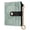 Sage Green Color Background, variant on Small Wallet For Women Bifold Leather Pocket Coin Credit Card Holder With RFID Blocking Green White Simple Shapes