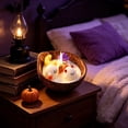 thumbnail image 5 of SLYNSHome Halloween Aromatherapy Candle, Coconut Shell Wax Scented Candle With Ghost Spider Pumpkin Figurines, Creative Gift For Holiday Home Decor Display,Yellow, 5 of 6