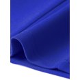 thumbnail image 4 of INSPIRE CHIC 2026 Summer Sleeveless Dress for Women Crew Neck Button Decro Front Business Casual Work Dresses M Royal Blue, 4 of 4