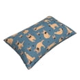 thumbnail image 3 of Bixox French Bulldog Yoga Printed Pillow Protector,Super Soft Ideal for Home,Guests,Rentals - 20"x30", 3 of 8
