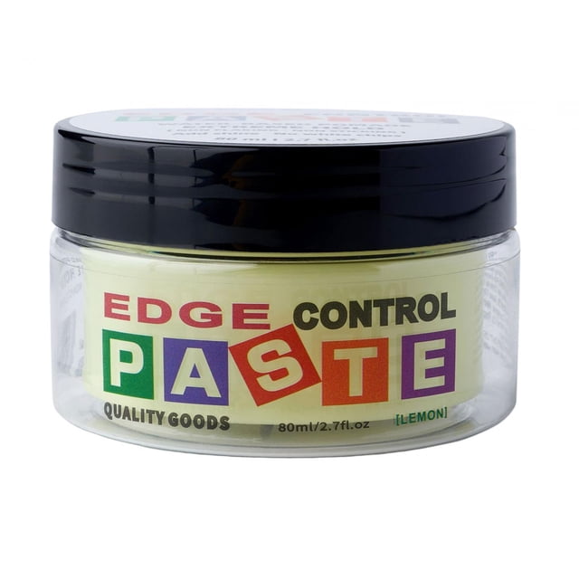Edge Control , Gel para el cabello Edge Stay base de agua, desliza hacia abajo los bordes, todo tipo de cabello, 80G, para mujeres Edge Yuyangstore Cera de control de bordes
