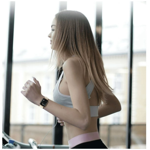 Reloj Inteligente para Mujer Reloj Inteligente para telefonos Android e iOS IP68 Rastreador de Actividad a Prueba de Agua con Pantalla tactil a Color Monitor de Ritmo cardiaco podometro Monitor de sue...