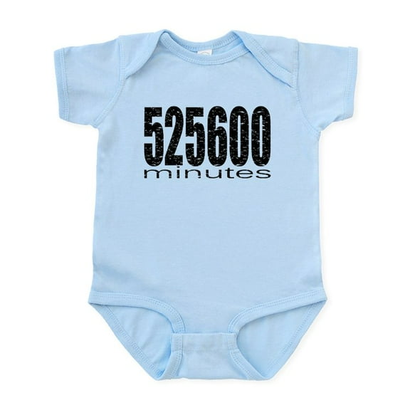 CafePress - 525600 Minutes Infant Bodysuit - Baby Light Bodysuit, Size Newborn - 24 Months