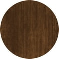 thumbnail image 1 of Ahgly Company Indoor Round Abstract Orange Contemporary Area Rugs, 4' Round, 1 of 1