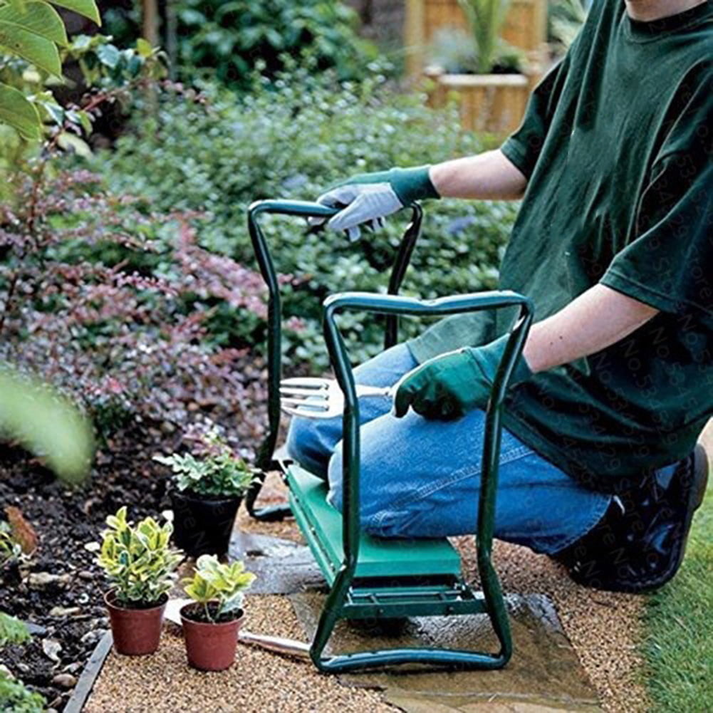 Garden Kneeler Tool Oxford Bags 12.2*11.8'' W/ Handle Chair 3 For Kneeling F7N6 
