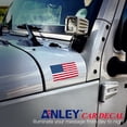 thumbnail image 5 of ANLEY 5 x 3 inch American US Flag Decal - Patriotic Stars Reflective Stripe USA Flag Car Stickers - Support US Military, 5 of 7