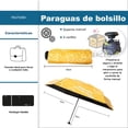 thumbnail image 2 of Paraguas de Bolsillo con Diseño de Osito Sistema Manual Color Amarillo, 2 of 7