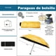 thumbnail image 2 of Paraguas de Bolsillo con Diseño de Osito Sistema Manual Color Amarillo, 2 of 7