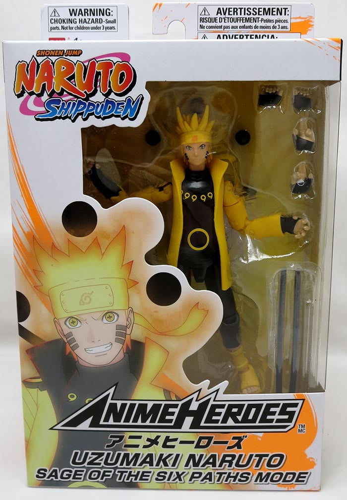 Bandai Anime Heroes Naruto: Beyond Naruto - Naruto / Sasuke - Assorted* |  BIG W