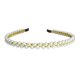 thumbnail image 1 of Diadema de perlas de gran tamaño hecha a mano con cuentas para accesorios para el cabello de adultos, diadema de perlas brillantes, artículo digno de regalo, 1 of 6