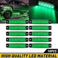 thumbnail image 2 of 10-Pack Green LED Rock Lights for Offroad Truck Underbody and Wheel Illumination, 2 of 5