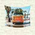 thumbnail image 2 of Surf Van Large Tapestry, 2 of 2