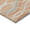 thumbnail image 4 of Addison Rugs Chantille Indoor/Outdoor Transitional Waves Peach Washable Rectangle Rug, 3' x 5', 4 of 6