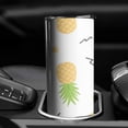 thumbnail image 3 of 20 oz Double Insulated Coffee Tumbler with LeakProof Lid Pineapple Coffee Tumblers for Mountain Halloween Fishing Christmas, 3 of 7