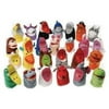 US Toy MTC-56 6''H Fabric Body Abc Hand Puppets