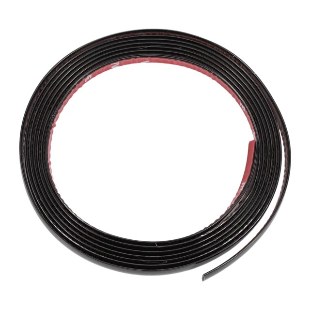 Ofertas Únicas Kit de Cinta de Moldura de Ventana de 5/7" 18mm de Ancho 10 pies 300cm de Longitud Negro