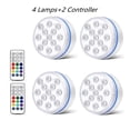 thumbnail image 1 of Updated Submersible LED Lights With Remote Underwater Pool Light IP68 Magnet 13 LED Bright Lamp RGB For Pond/Pool/Aquarium ,Easy to Install, 1 of 7