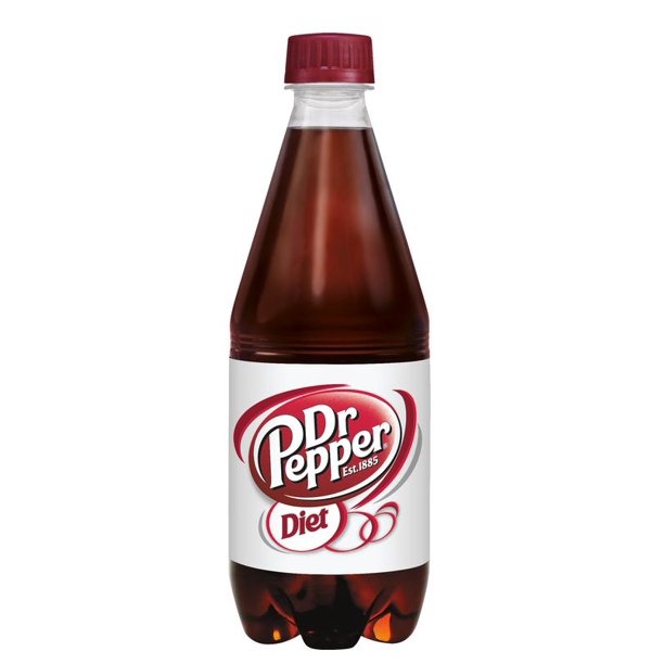 Diet Dr Pepper Soda, 24 Fl. Oz., 6 Count