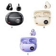 thumbnail image 4 of Cateissary Auriculares inalámbricos Bluetooth con clip para la oreja para entusiastas del deporte Auriculares Bluetooth con sonido de micrófono Teléfono y Comunicación tez, 4 of 4