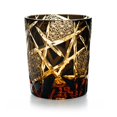 thumbnail image 1 of Vaso para Beber JINZHI Edo Kiriko Cristal Ámbar 240 ml, 1 of 8