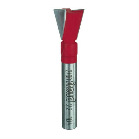 

New Freud 22-104 Two-Flute Carbide Dovetail Router Bit 1/2 Inch Dia. x 1/2 Inch Each