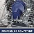 thumbnail image 6 of Wood Grip - Lids for Pyrex and Anchor Round Glass Containers - Lids For Pyrex Glass Containers - Replacement Lids (Blue, 2 Cups, 4 Pack), 6 of 7