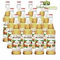 thumbnail image 1 of Monin Premium Peach Flavoring Syrup, Professional Orchard Fruit Beverage Base, 750 mL (25.4 fl oz), Case of 12, 1 of 4