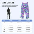 thumbnail image 4 of Balery Disco Roller Skates print Men's Pajama Pants,Ultra Lightweight Pjs,Lounge Pant-Medium, 4 of 9