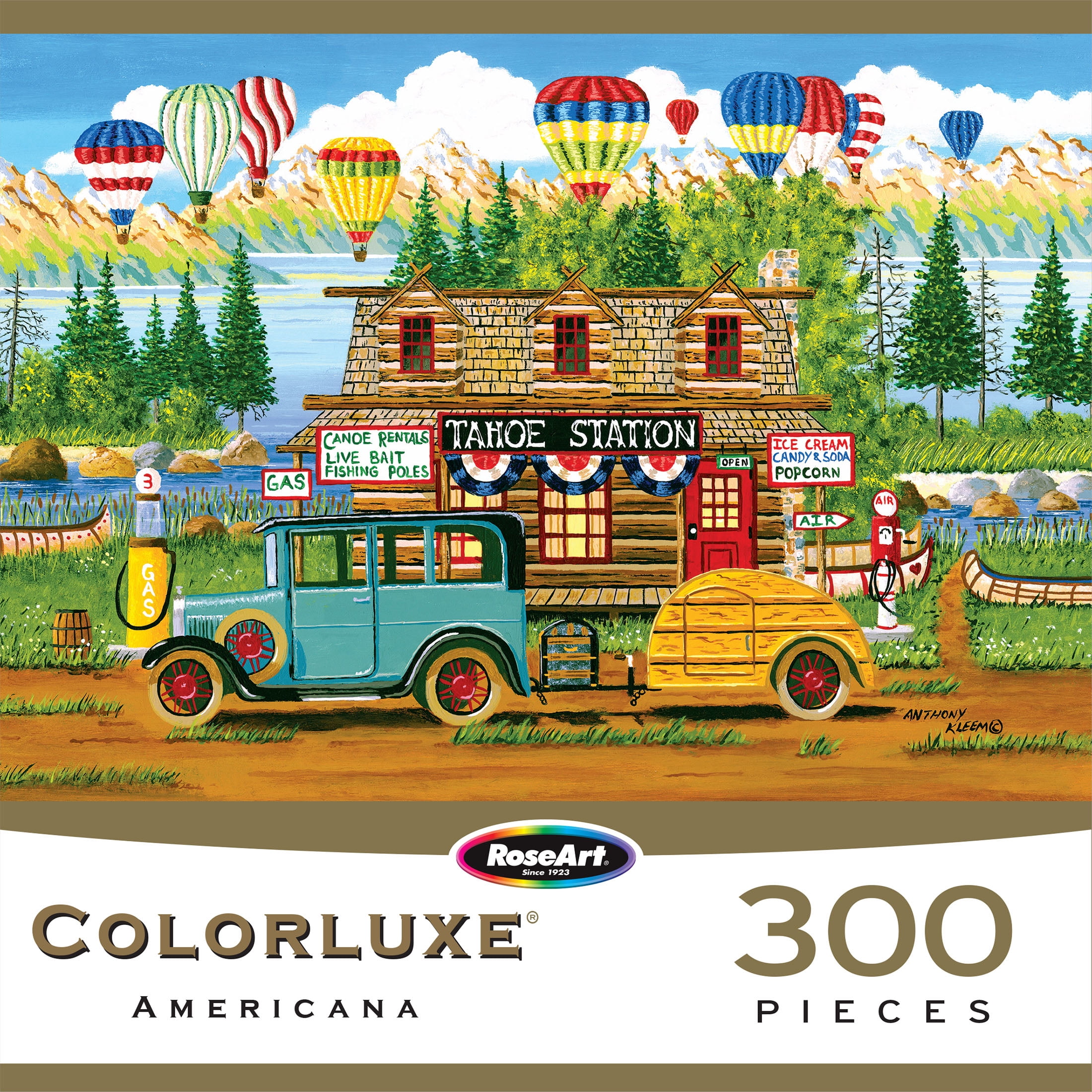 Colorluxe by RoseArt 300 Piece Jigsaw Puzzle Assortment