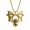 Gold, variant on Bat Necklace for Women Men Vintage Vampire Bat Pendant Necklace Punk Black Flying Animal Necklaces Halloween Goth Accessories Jewelry