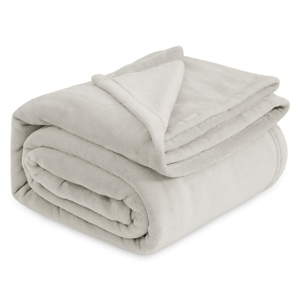 Manta polar para cama, cama, tamaño queen, 280 g/m², suave y ligera