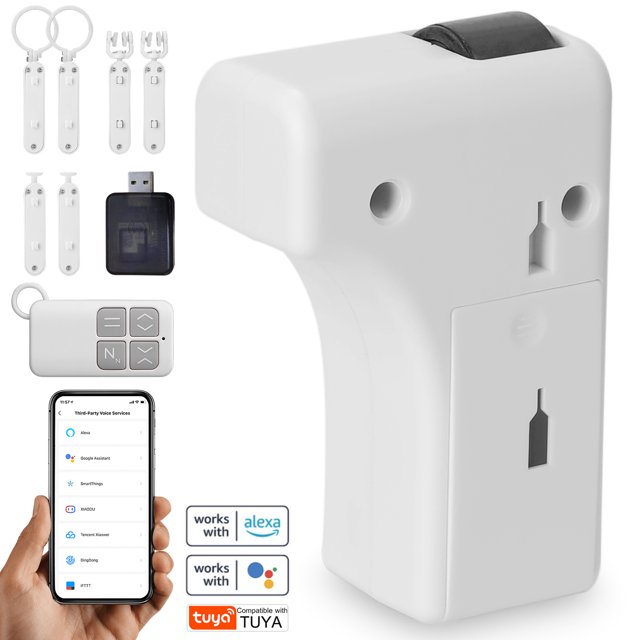 M026 Tuya WiFi Motor de cortina inteligente Controlador remoto Hogar inteligente Hogar Hote Abanopi Motor de cortina