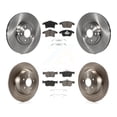 thumbnail image 1 of CMX Front Rear Disc Brake Rotors and Ceramic Pads Kit for Car Ford Fusion Lincoln MKZ K8C-101175, 1 of 11