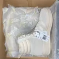 thumbnail image 2 of NIB Adi-das Gazelle Boot suede high top Wonder White - Equiv Men's Size 8 (W9), 2 of 5