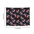 thumbnail image 6 of Kdxio Surfing Santa Wall Hanging Tapestries Banner For Bedroom College Dorm Home Living Room Party Decor 29X37 In, 6 of 8