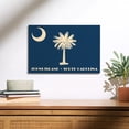 thumbnail image 2 of Johns Island, South Carolina, State Flag, Letterpress Birch Wood Wall Sign (12x18 Rustic Home Decor, Ready to Hang Art), 2 of 5