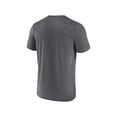 thumbnail image 2 of NCAA Alabama Crimson Tide Men's Synthetic Charcoal Heather Short Sleeve T-Shirt, 2 of 4