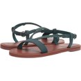 thumbnail image 2 of Roxy Women's Kitty Strappy Sandal Flat, Teal, Size 9.0, 2 of 5