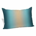 thumbnail image 2 of Turquoise Ombre Pillow Covers 24"x36", Modern Yellow Gradient Farmhouse Art Soft Brushed Microfiber Breathable Throw Pillow Covers, Pillowcase with Zipper for Couch Sofa Bedroom Living Room, 2 of 9