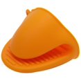 thumbnail image 2 of Clip de mano de aislamiento térmico Accesorios de cocina Clip de mano de silicona antiescaldado 2 Naranja, 2 of 5