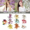 thumbnail image 5 of 4Pcs Fashion Hibiscus Hair Accessory Hair Clip for Women Girls Casual Prom Hairstyles Hawaiian Beach Wedding Accessories, 5 of 7