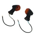 thumbnail image 2 of Motorcycle Front Turn Signal, Front Indicator Lights Perfect Fit  For Motorbike White,Yellow,Black, 2 of 8
