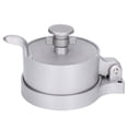 thumbnail image 2 of Hamburger Press, Burger Maker Washable Reusable Convenient Practical Durable Wearable Small Compact  For Canteen For Home For Restaurant, 2 of 8