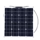 thumbnail image 2 of Panel solar portátil flexible de 50 W y alta eficiencia de 12 V para exteriores, para casa, barco, yate, RV, 2 of 11